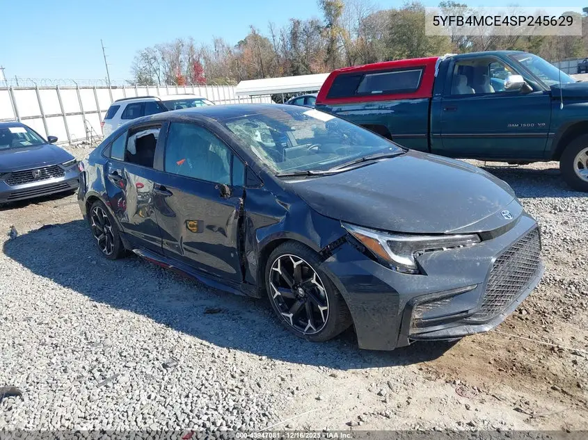 5YFB4MCE4SP245629 2025 Toyota Corolla Fx