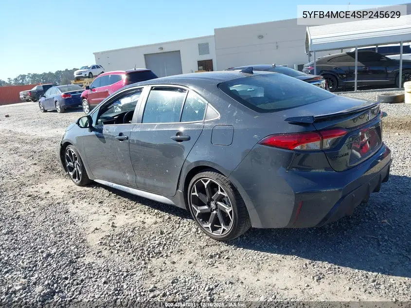 5YFB4MCE4SP245629 2025 Toyota Corolla Fx