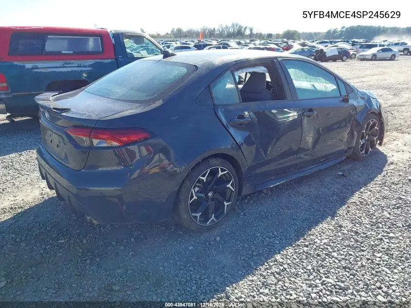 5YFB4MCE4SP245629 2025 Toyota Corolla Fx
