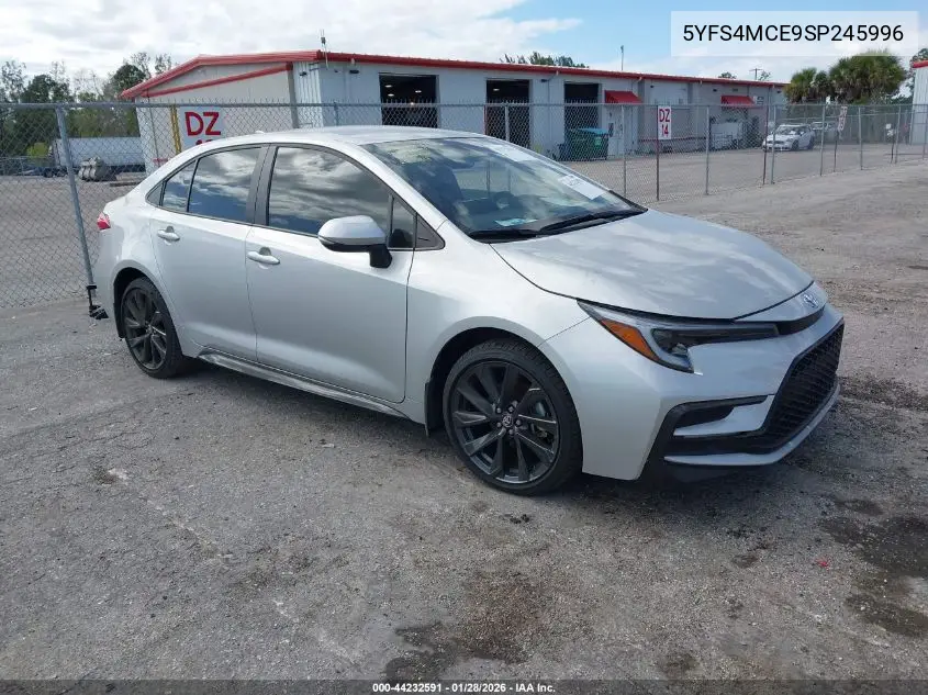 5YFS4MCE9SP245996 2025 Toyota Corolla Se