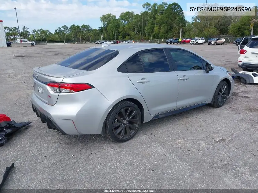 5YFS4MCE9SP245996 2025 Toyota Corolla Se