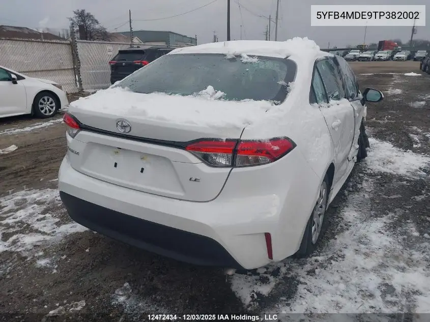 5YFB4MDE9TP382002 2026 Toyota Corolla Le