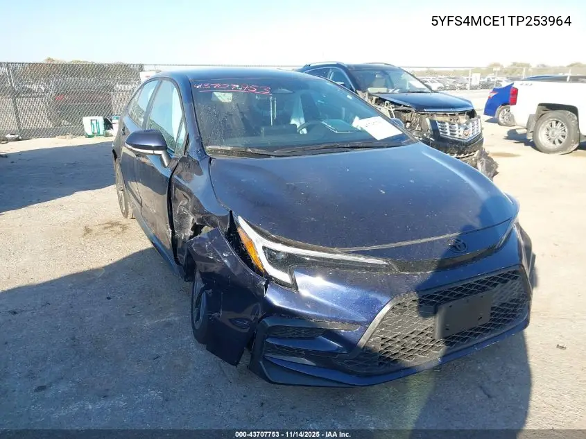 5YFS4MCE1TP253964 2026 Toyota Corolla Se