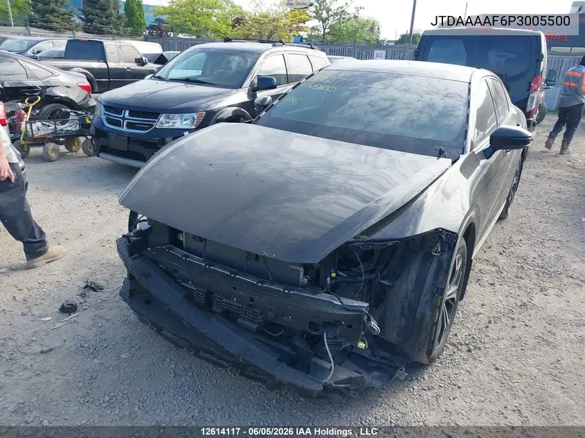 2023 Toyota Crown Xle VIN: JTDAAAAF6P3005500 Lot: 12614117