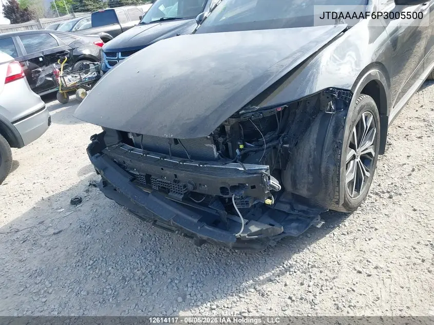 2023 Toyota Crown Xle VIN: JTDAAAAF6P3005500 Lot: 12614117