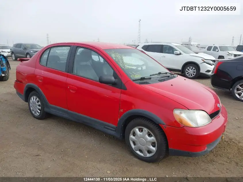 JTDBT1232Y0005659 2000 Toyota Echo