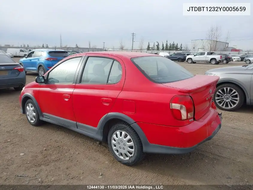 JTDBT1232Y0005659 2000 Toyota Echo