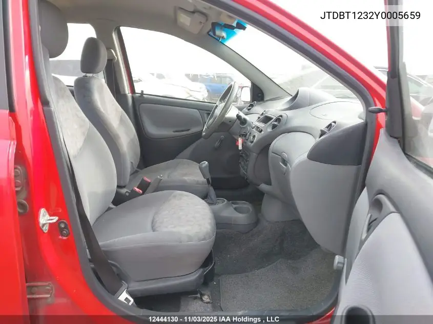 JTDBT1232Y0005659 2000 Toyota Echo