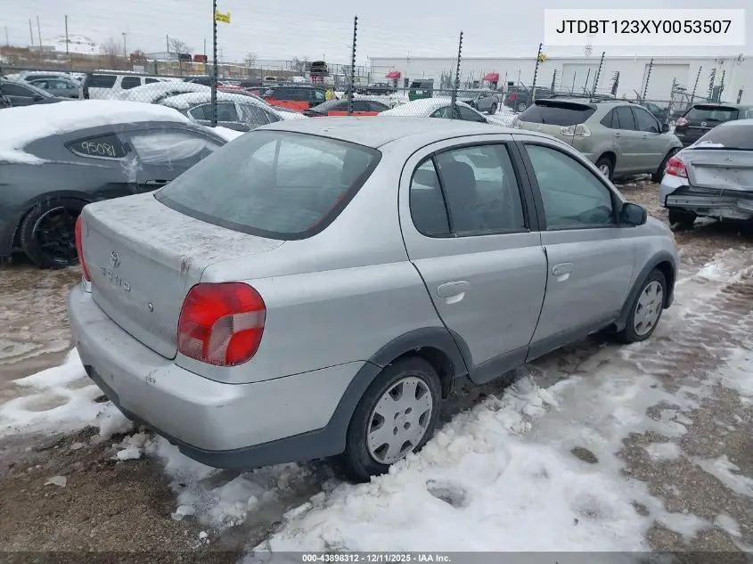 JTDBT123XY0053507 2000 Toyota Echo