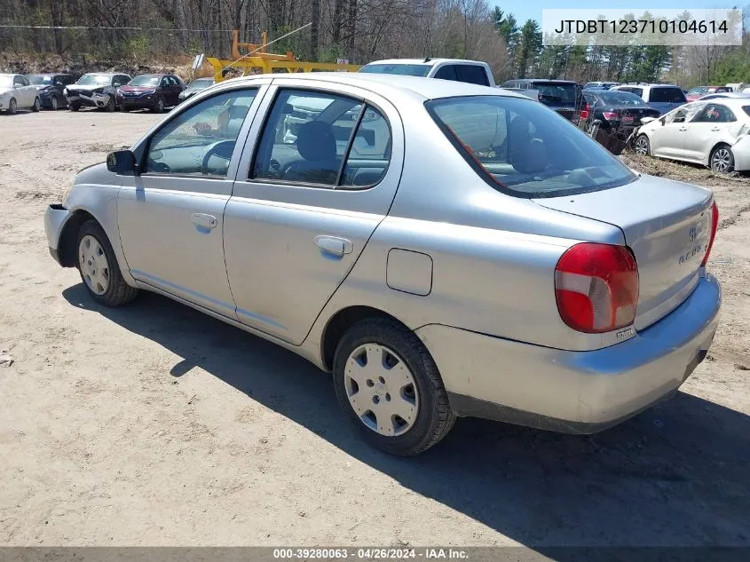 JTDBT123710104614 2001 Toyota Echo