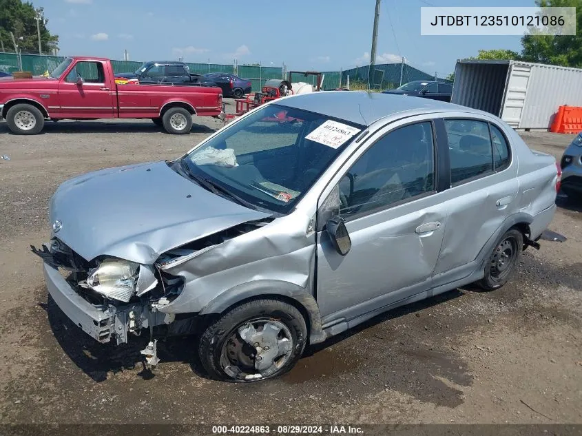 JTDBT123510121086 2001 Toyota Echo