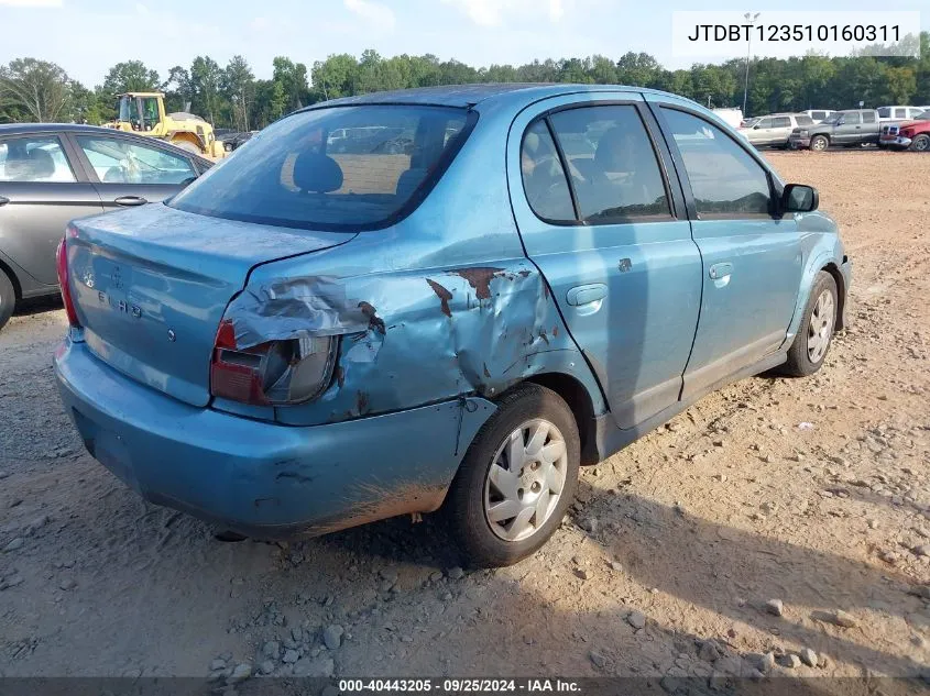 JTDBT123510160311 2001 Toyota Echo