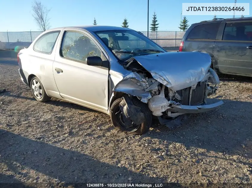 JTDAT123830264466 2003 Toyota Echo