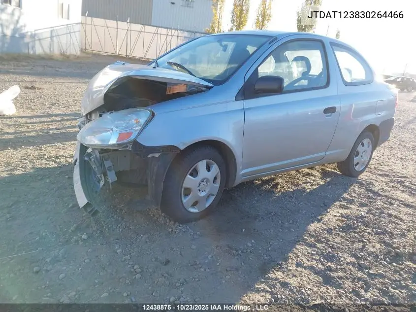 JTDAT123830264466 2003 Toyota Echo