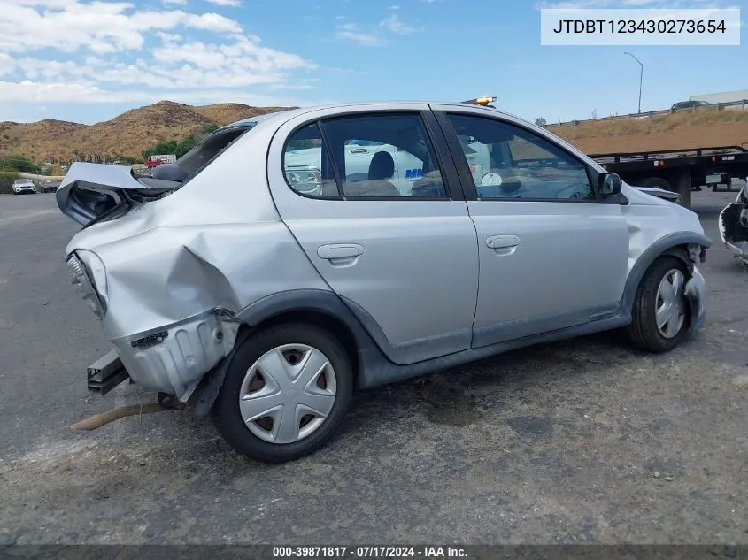 JTDBT123430273654 2003 Toyota Echo