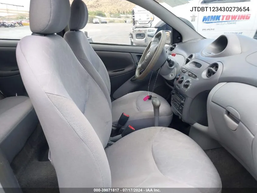 JTDBT123430273654 2003 Toyota Echo