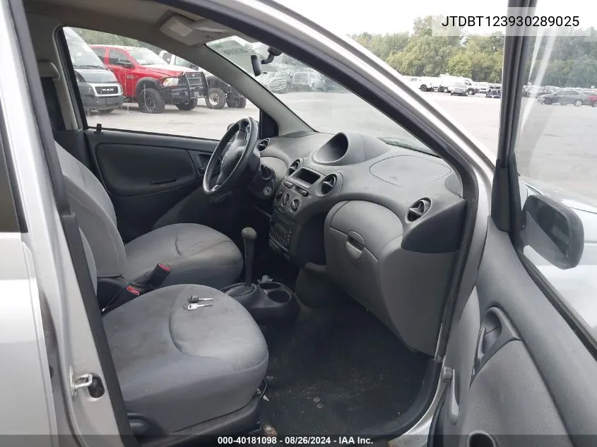 JTDBT123930289025 2003 Toyota Echo