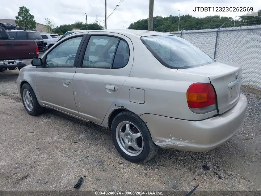 JTDBT123230262569 2003 Toyota Echo