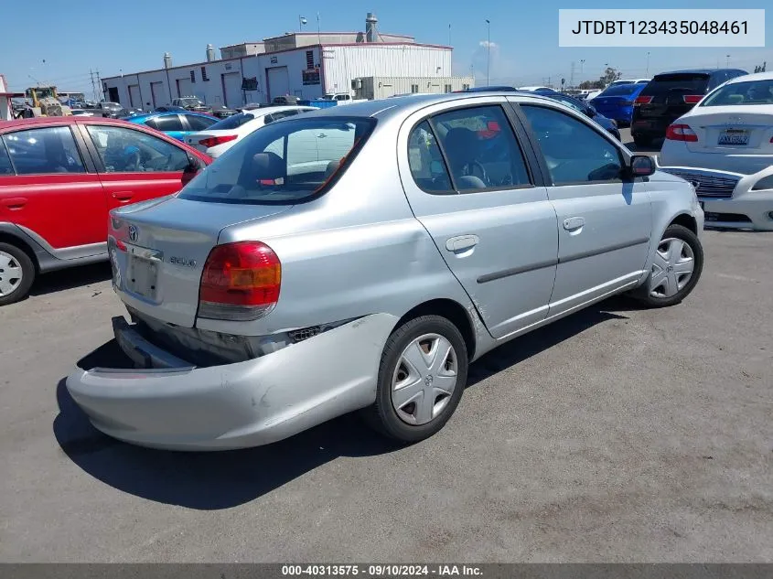 JTDBT123435048461 2003 Toyota Echo