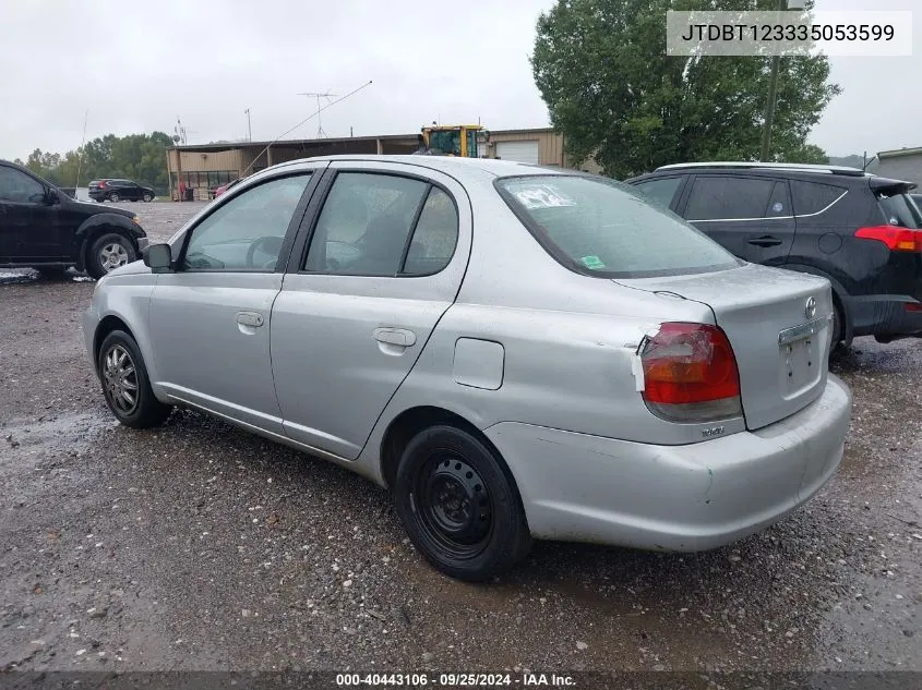 JTDBT123335053599 2003 Toyota Echo