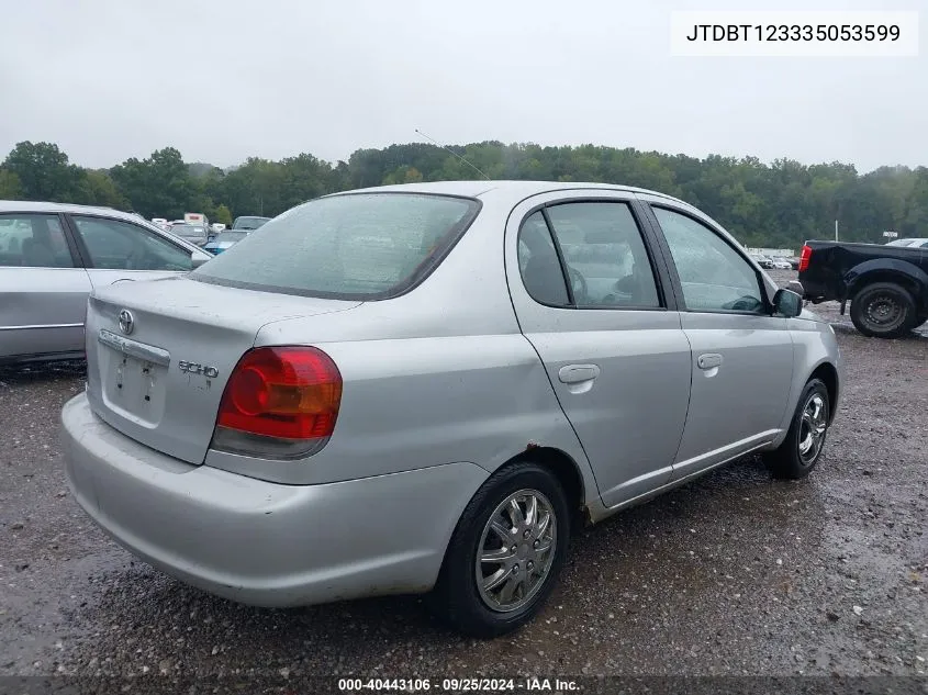 JTDBT123335053599 2003 Toyota Echo