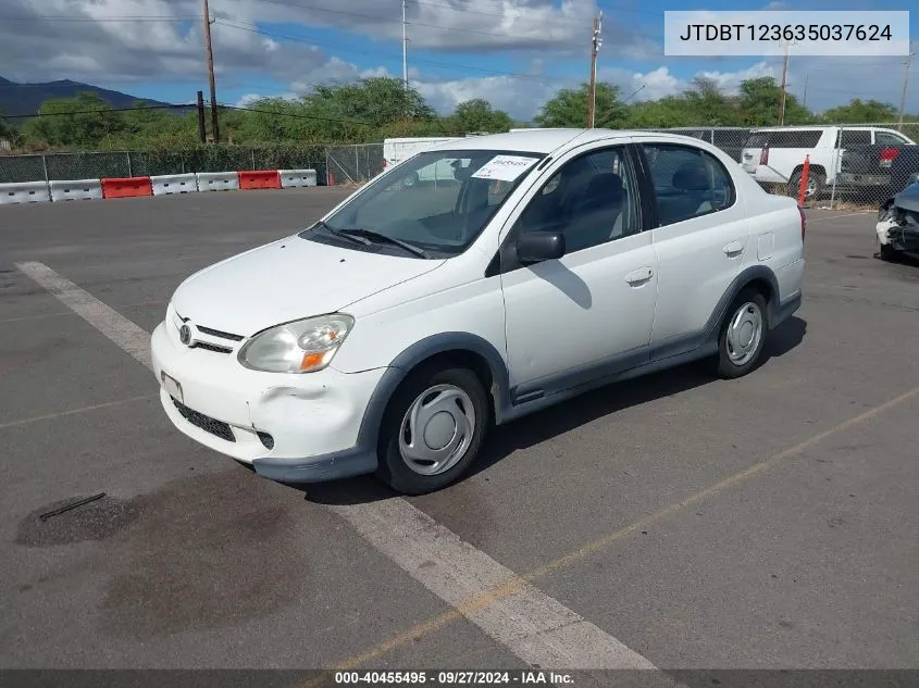 JTDBT123635037624 2003 Toyota Echo