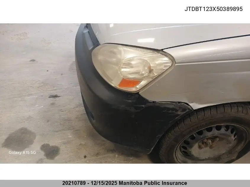 JTDBT123X50389895 2005 Toyota Echo