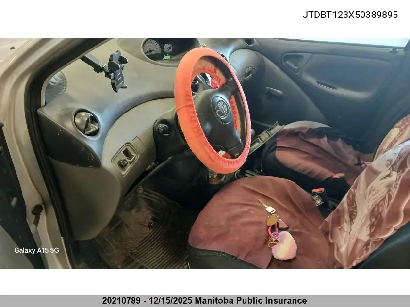 JTDBT123X50389895 2005 Toyota Echo