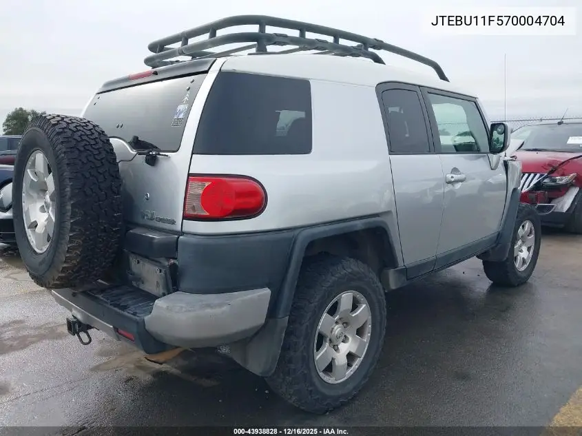 JTEBU11F570004704 2007 Toyota Fj Cruiser