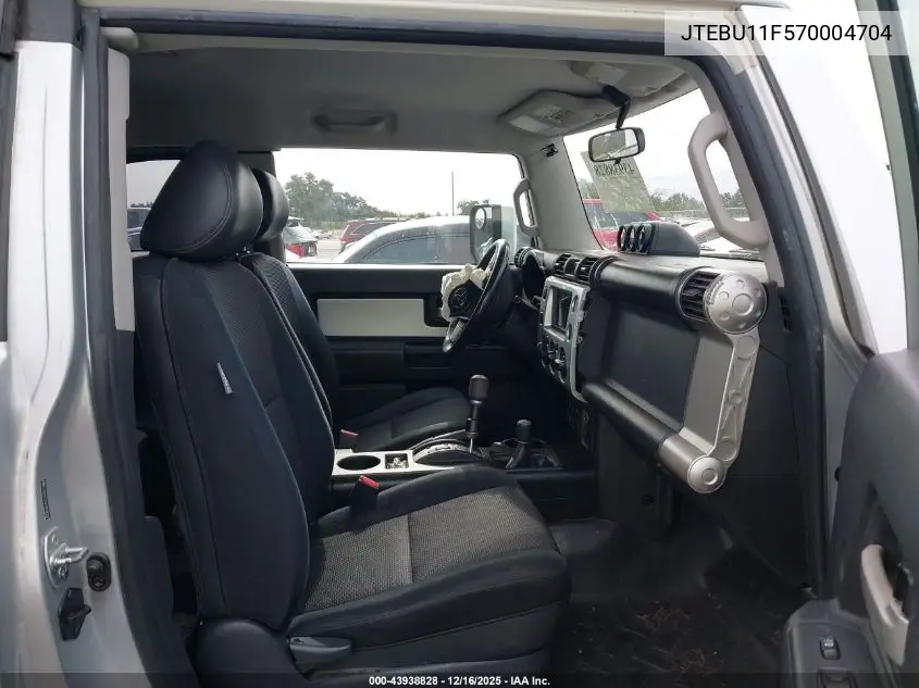 JTEBU11F570004704 2007 Toyota Fj Cruiser