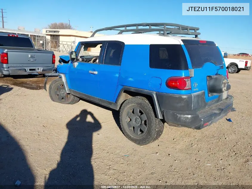 JTEZU11F570018021 2007 Toyota Fj Cruiser