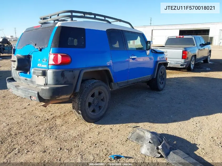 JTEZU11F570018021 2007 Toyota Fj Cruiser