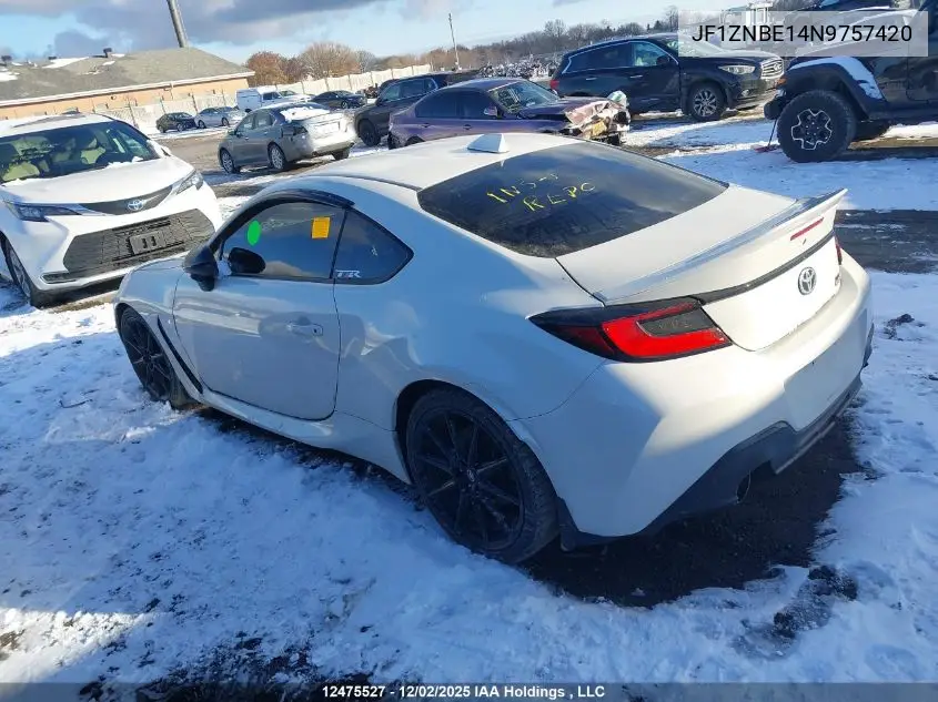 JF1ZNBE14N9757420 2022 Toyota Gr86 Premium