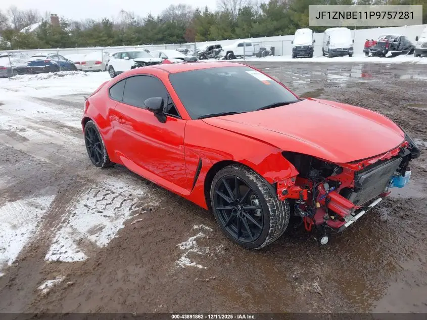 JF1ZNBE11P9757281 2023 Toyota Gr86 Premium