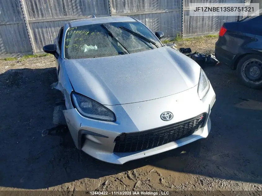 JF1ZNBE13S8751321 2025 Toyota Gr 86 Premium