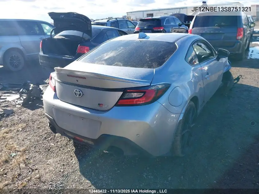 JF1ZNBE13S8751321 2025 Toyota Gr 86 Premium