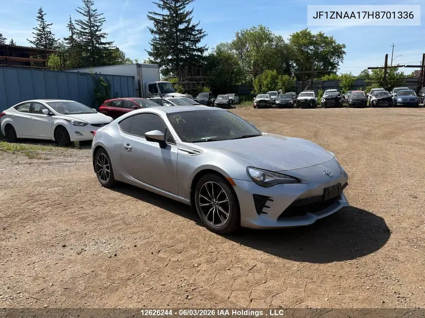 2017 Toyota 86 Special Edition VIN: JF1ZNAA17H8701336 Lot: 12626244