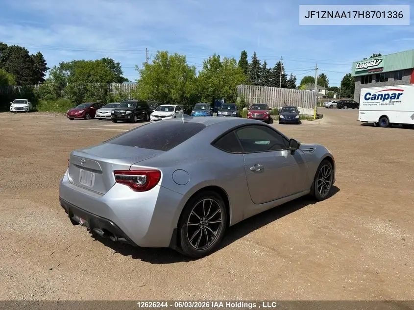 2017 Toyota 86 Special Edition VIN: JF1ZNAA17H8701336 Lot: 12626244