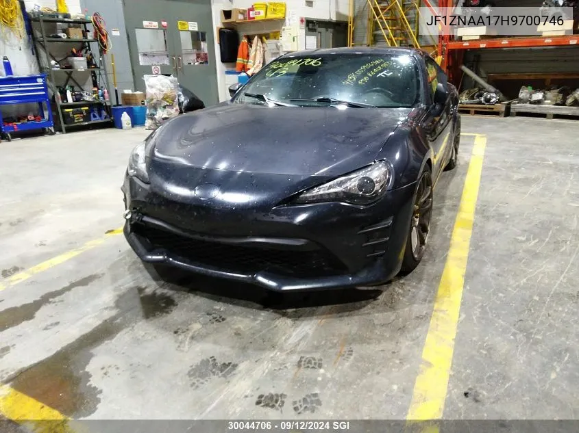 JF1ZNAA17H9700746 2017 Toyota 86 Special Edition