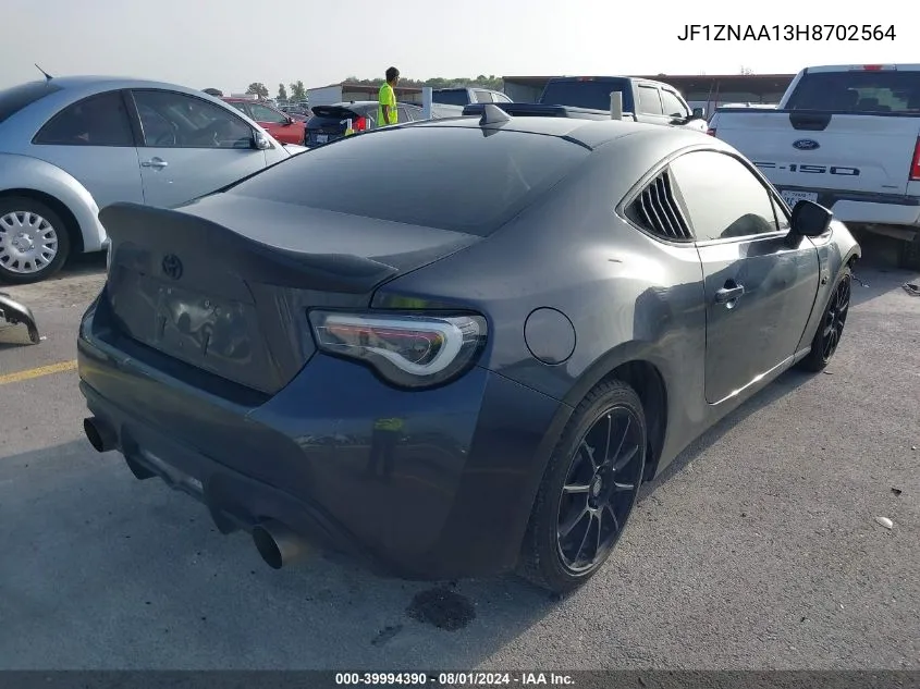 JF1ZNAA13H8702564 2017 Toyota 86