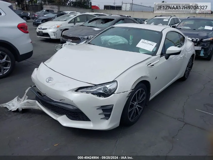 JF1ZNAA17H9704327 2017 Toyota 86