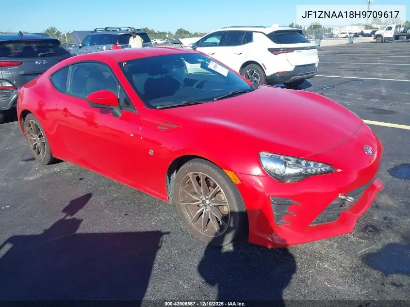 JF1ZNAA18H9709617 2017 Toyota 86