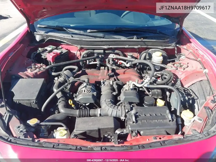 JF1ZNAA18H9709617 2017 Toyota 86