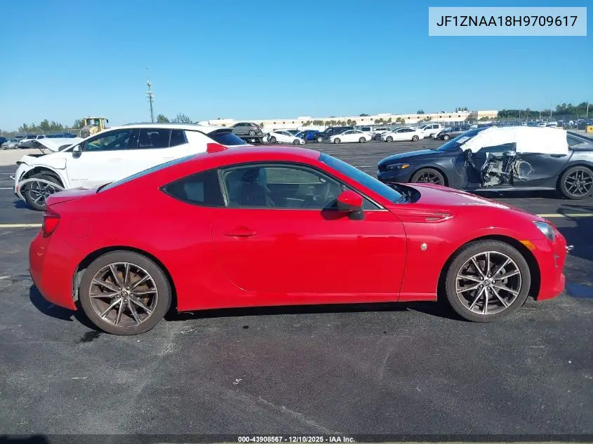 JF1ZNAA18H9709617 2017 Toyota 86