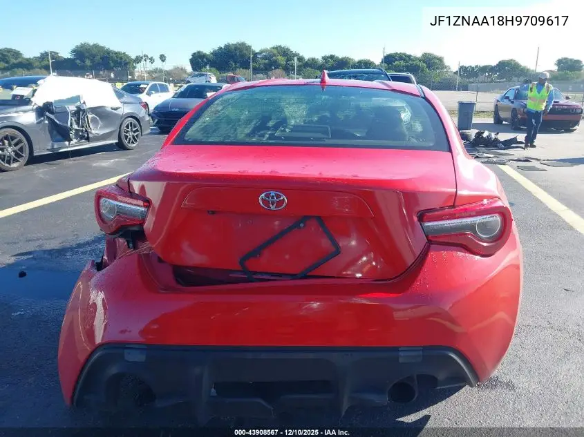 JF1ZNAA18H9709617 2017 Toyota 86