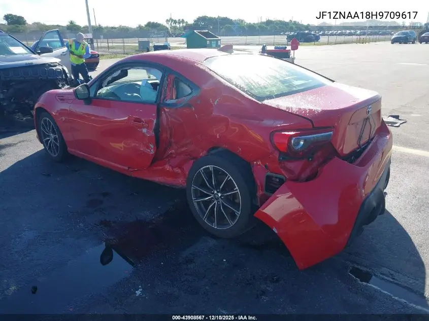 JF1ZNAA18H9709617 2017 Toyota 86