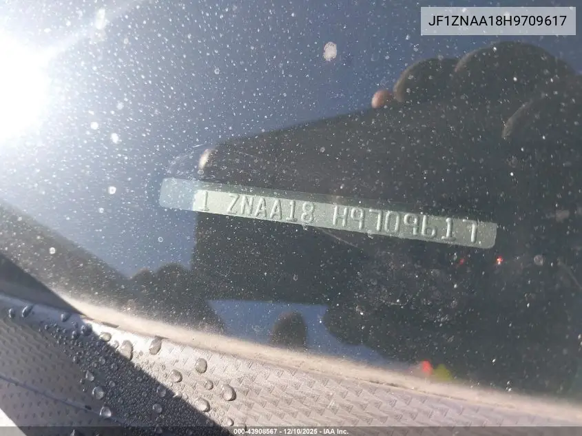 JF1ZNAA18H9709617 2017 Toyota 86