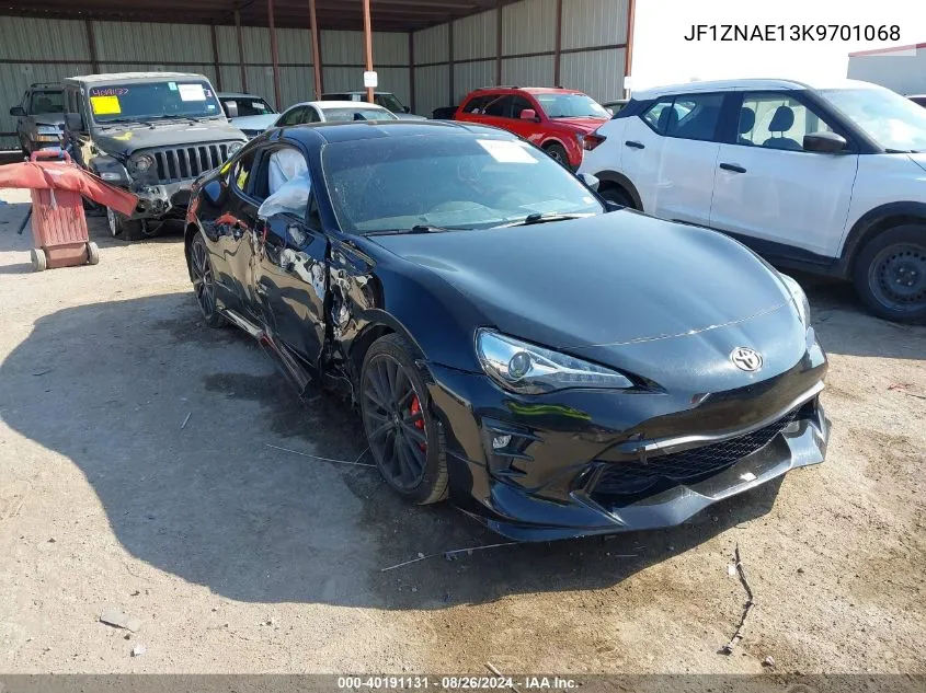 JF1ZNAE13K9701068 2019 Toyota 86 Trd Se