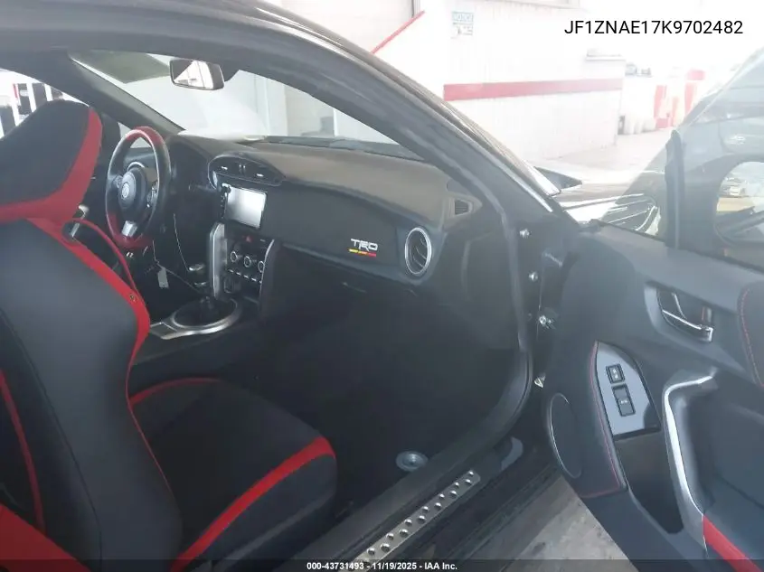 JF1ZNAE17K9702482 2019 Toyota 86 Trd Se