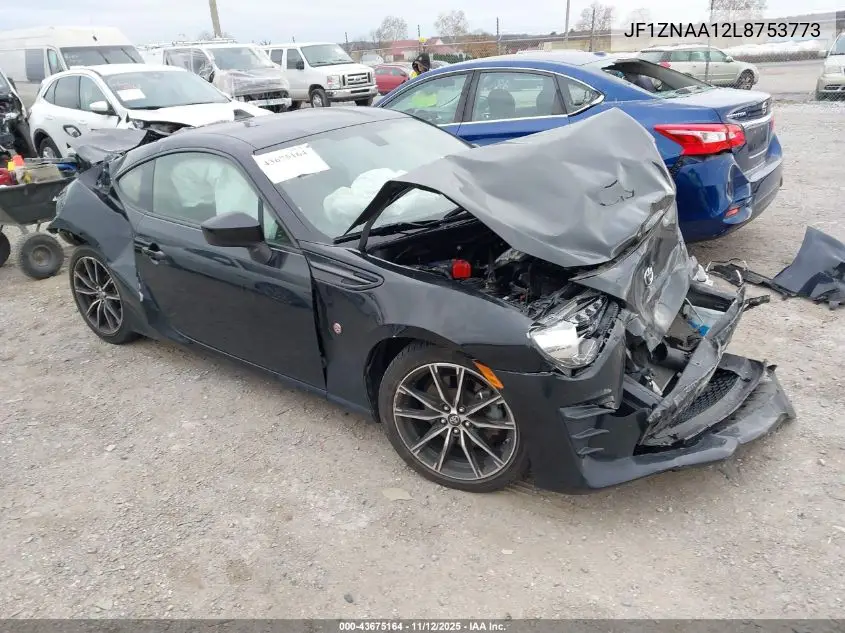 JF1ZNAA12L8753773 2020 Toyota 86
